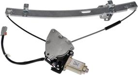 img 1 attached to 🔌 Dorman 741-742 Front Driver Side Power Window Motor and Regulator Assembly for Honda Models in Gray: A Perfect Fit Solution