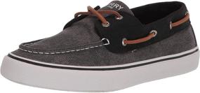 img 4 attached to Stylish and Comfortable: Sperry Men's Bahama Boat Canvas Loafers & Slip-Ons