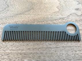 img 2 attached to Chicago Comb Titanium Ultra Smooth Anti Static Hair Care