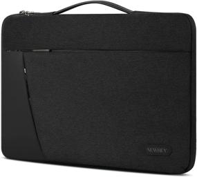 img 4 attached to 🔒 13-14 Inch Waterproof Laptop Sleeve Case | Durable, Shockproof 360° Protective Bag with Handle | Compatible with 13" MacBook Pro/Air, HP/ASUS/Acer/Dell/Mac/Lenovo/Notebook Computer