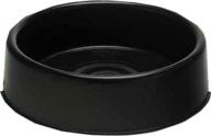 premium fortiflex low feed pan: ideal for dogs, cats, and horses - 3 gallon, black logo