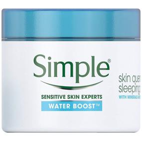 img 2 attached to 💦 Simple Water Boost Skin Quench Sleeping Cream - 1.7 Fl Oz (3-Pack)