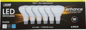 img 4 attached to 💡 Feit Dimmable Flood Replacement Bulbs - Pack of 6