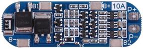 img 2 attached to 🔋 Плата защиты и зарядки литий-ионного аккумулятора Li-ion PCB BMS модуль 3-серии 11.1V-12.6V (10-13A)