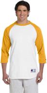 бейсбольная футболка champion raglan oxford логотип