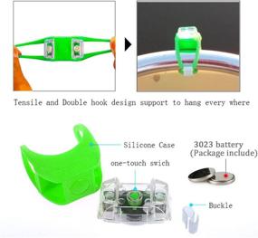 img 2 attached to 🚣 Botepon Battery-Operated Kayak Navigation Lights, Marine LED Boat Lights for Pontoon, Bass, Jon Boats and More