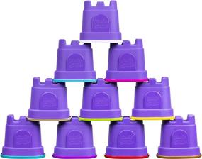 img 3 attached to 🎨 Vibrant Multicolor Kinetic Sand: Single Container for Endless Fun!