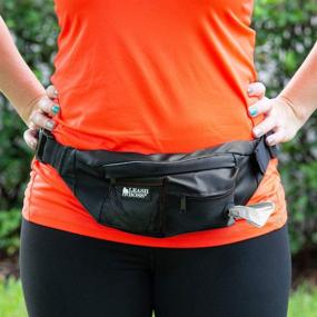img 2 attached to 🐶 Convenient Leashboss PackUp Pouch: Dog Treat Training Waist Belt with Storage Fanny Pack and Waste Bag Dispenser