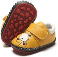 lafegen boys' leather outdoor walking sneaker shoes with slipper-like comfort logo