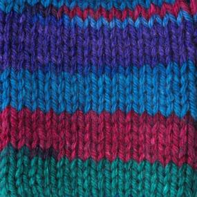 img 1 attached to 🧶 Caron Simply Soft Stripes Yarn, Jersey Shore - 5oz, Gauge 4 Medium, 100% Acrylic: Versatile and Vibrant Striped Yarn for Crafting, Knitting, and Crocheting