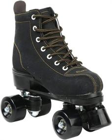 img 1 attached to Roller Skates Women High Top Wheels