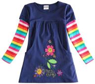 jxs neat toddler clothing navy girls' clothing - lh5802 логотип