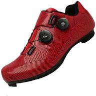 🚴 high-performance men's cycling shoes: premium microtex spinning athletic footwear logo