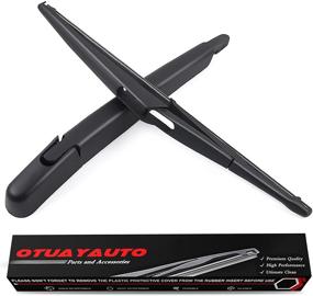 img 4 attached to OTUAYAUTO Rear Windshield Wiper Blade Replacement Parts for Windshield Wipers & Washers