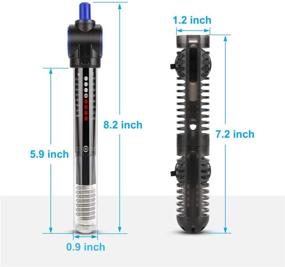 img 3 attached to 🐠 BKTC Submersible Fish Tank Heater 50W - Adjustable Temperature for 5 to 15 Gallon Aquariums