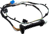 apdty 756617 door harness replacement with connectors - replaces oem part numbers 56051931ab, 56051931aa logo