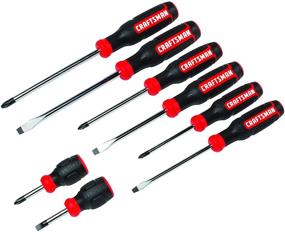 img 1 attached to 🔧 Superior Quality Craftsman Screwdriver Set: Assorted 8 Piece CMHT65075