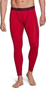 img 2 attached to ATHLIO Compression Leggings Technical Baselayer Sports & Fitness and Other Sports