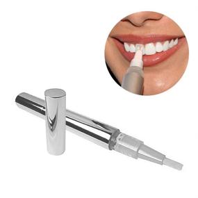 img 1 attached to 🦷 4 ml Professional Teeth Whitening Pen with Ultimate Strength 44%. Compact and Portable with Soft Applicator. No-Leak Cap. Effective and Safe for Sensitive Enamel.