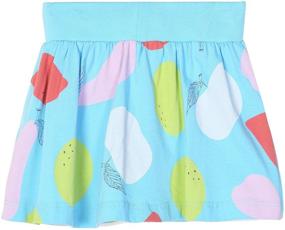 img 3 attached to 🌸 Cute Toddler Girls Summer Cotton Skirts: Casual Floral Skater Style