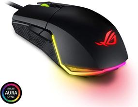 img 3 attached to ASUS ROG Pugio Optical Gaming Mouse: Ambidextrous Design, Customizable Buttons, High Precision Sensor, and Aura Sync RGB Lighting with ROG Armoury II