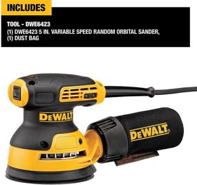 img 2 attached to 🔧 DEWALT DWE6423: The Ultimate Variable Random Sander