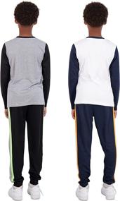 img 1 attached to Hind Athletic Sweatpant Blue White Numeric_8