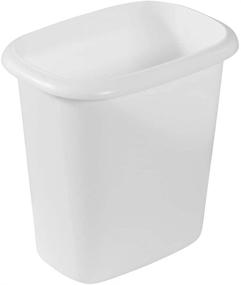 img 3 attached to 🗑️ Rubbermaid 6 Quart Trash Can Set for Bedroom, Bathroom, and Office - Pack of 2