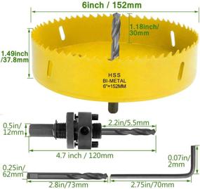 img 3 attached to Enhanced BI Metal Cornhole Drilling Diameter