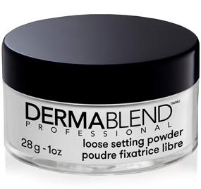 img 4 attached to Dermablend Loose Setting Powder - Translucent Face Makeup with Mattifying Finish, 1oz