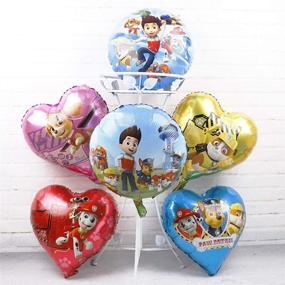 img 1 attached to 🎈 Colorful 18-Pack Dog Patrol Balloons: Top-Quality Party Supplies for Kids' Fun-filled Celebrations!