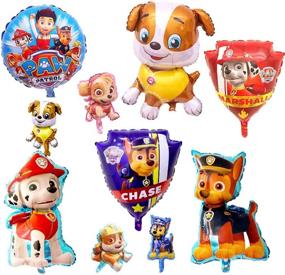 img 2 attached to 🎈 Colorful 18-Pack Dog Patrol Balloons: Top-Quality Party Supplies for Kids' Fun-filled Celebrations!