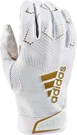 🏈 top-rated adidas adizero 8.0 football receiver's gloves for ultimate performance логотип