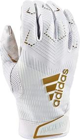 img 4 attached to 🏈 Top-Rated Adidas ADIZERO 8.0 Football Receiver's Gloves for Ultimate Performance