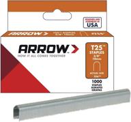 🔩 arrow fastener 256 genuine t25 3/8-inch staples (1 pack): reliable and durable fastening solution logo