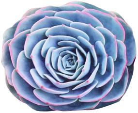 img 4 attached to 🌵 FUYU Simulation Succulent Plant Throw Pillow: Enhance Your Home Décor with Stunning Cushion Pillow
