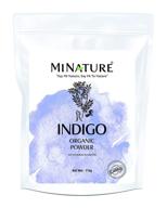 🌿 mi nature natural indigo powder for hair dye - 114g (4 oz), rajasthani indigofera tinctoria - achieve stunning natural hair color logo