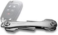 ultimate titanium keysmart: a must-have organizer for men's accessories logo