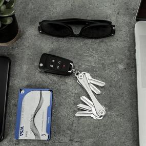 img 2 attached to Ultimate Titanium KeySmart: A Must-Have Organizer for Men's Accessories