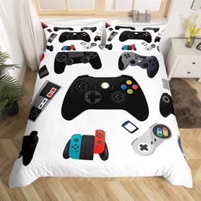 img 4 attached to Gamepad Novelty Controller Microfiber Pillowcases Kids' Home Store