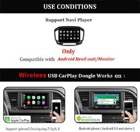 img 1 attached to 📱 MASO Устройство для подключения USB Carplay к устройствам на базе Android: Беспроводной модуль Apple Carplay для простой автомобильной навигации с автомобильным разъемом для мобильного телефона USB.