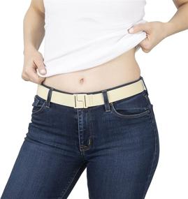 img 4 attached to 👗 Invisibelt Stretch Slimming Adjustable Belt for Women - Enhancing Your Accessory Game!