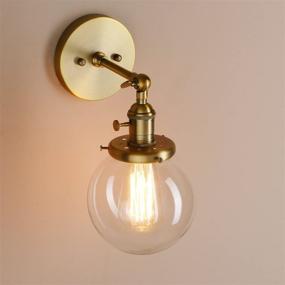 img 1 attached to Pathson Industrial Vintage Wall Lamp Dia 5