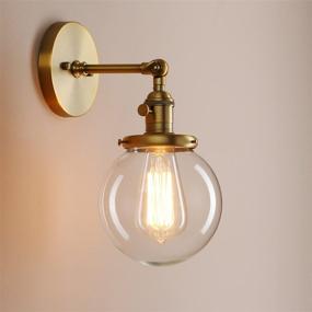 img 4 attached to Pathson Industrial Vintage Wall Lamp Dia 5