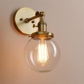 img 2 attached to Pathson Industrial Vintage Wall Lamp Dia 5