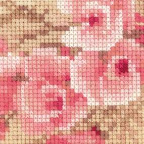 img 2 attached to 🧵 RIOLIS Pink Pomegranate Counted Cross Stitch Kit: Exquisite 14 Count Design - 15.75"X11.75" Dimensions