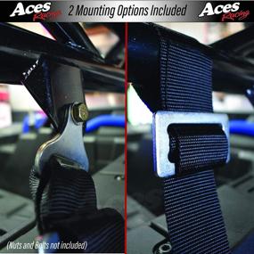 img 1 attached to 4 Point Harness With 2 Inch Padding (Ez Buckle Technology) (Orange)