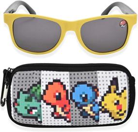 img 4 attached to Pokemon Sunglasses Glasses Protective Toddler