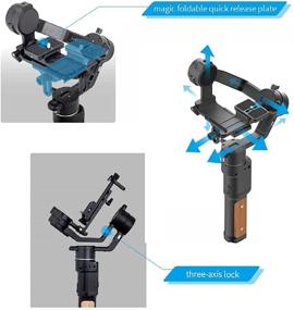 img 1 attached to FeiyuTech AK2000C Gimbal Handheld Stabilizer for DSLR Camera Canon/Nikon/Sony/Panasonic/Fujifilm, WiFi/Cable Control, OLED Screen - Officially Authorized