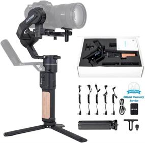 img 4 attached to FeiyuTech AK2000C Gimbal Handheld Stabilizer for DSLR Camera Canon/Nikon/Sony/Panasonic/Fujifilm, WiFi/Cable Control, OLED Screen - Officially Authorized